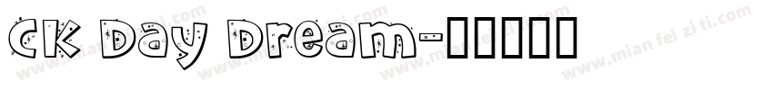 CK Day Dream字体转换